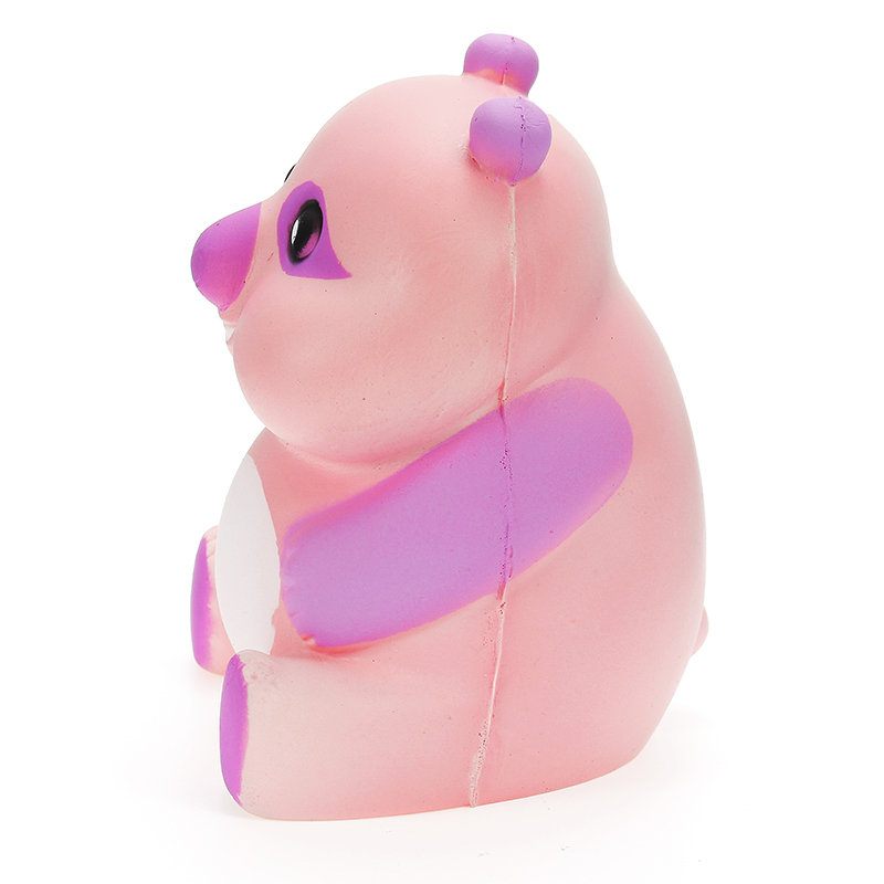 Squishy Bear 10 cm Lassan Emelkedő Állatok Rajzfilm Kollekció Ajándék Dekoráció Puha Összenyomható Játék