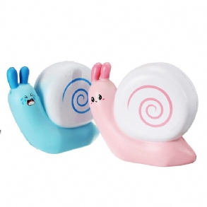 Squishy Csiga Rózsaszín Kék Jumo 12 cm Lassan Emelkedő Csomagolással Kollekció Ajándék Dekor Játék