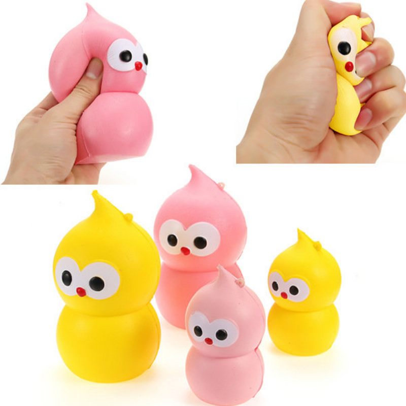 Squishy Tök Babák Szülőknek Lassú Gyerekjáték 13.5*7*7cm L Gyerekeknek/felnőtteknek Ajándék Stresszoldó Játék