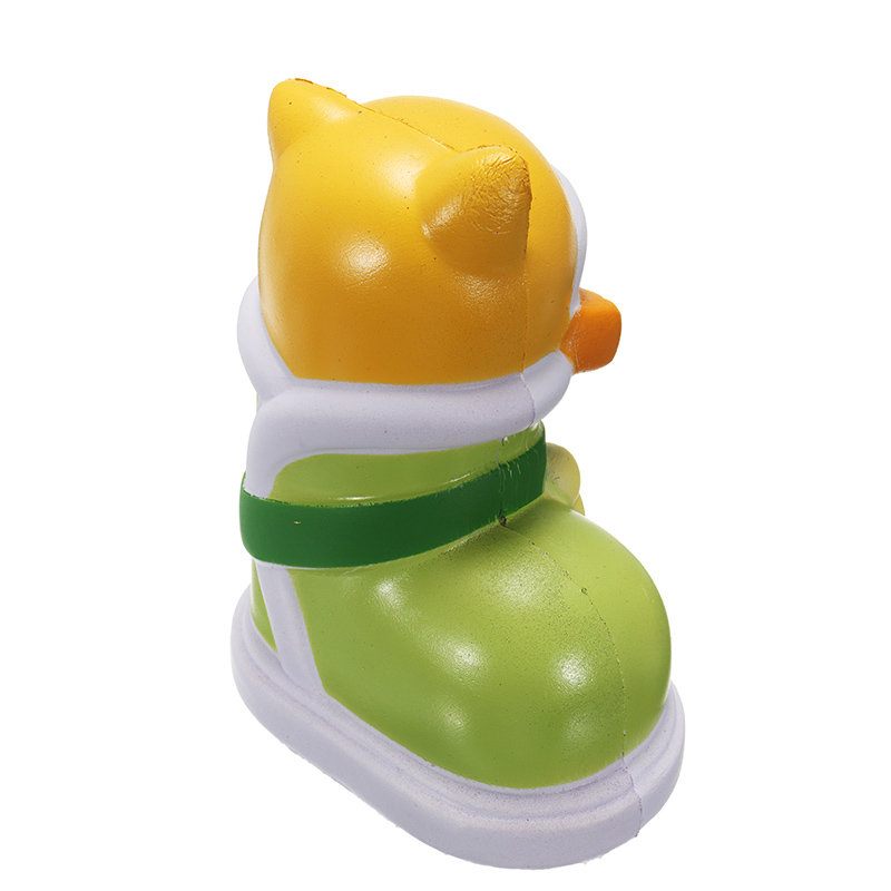 Squishyshop Kiskutya Csizmában Jumbo Kutyacipő Squishy Slow Rising Csomagolással Ajándék Dekorációval