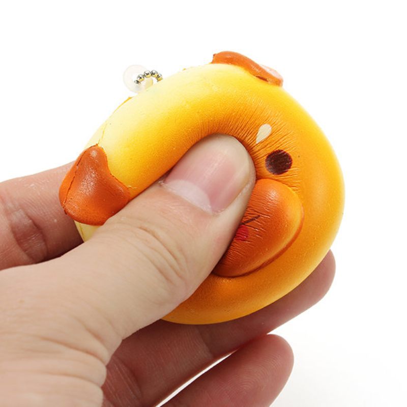 Super Squishy Aranyos Kutya Puha Mini Állat Lógó Csepp Lassan Emelkedő Dekor Játék Medál