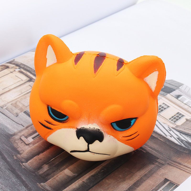 Tiger Squishy Slow Rising Csomagolással Kollekció Ajándék Puha Játék