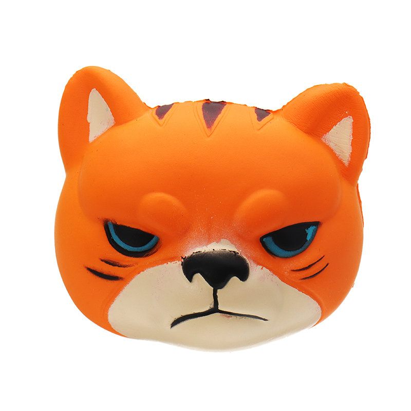 Tiger Squishy Slow Rising Csomagolással Kollekció Ajándék Puha Játék