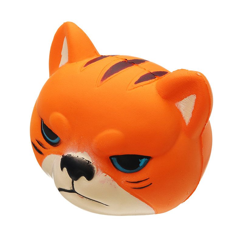 Tiger Squishy Slow Rising Csomagolással Kollekció Ajándék Puha Játék