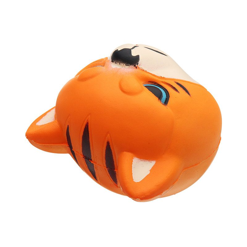 Tiger Squishy Slow Rising Csomagolással Kollekció Ajándék Puha Játék