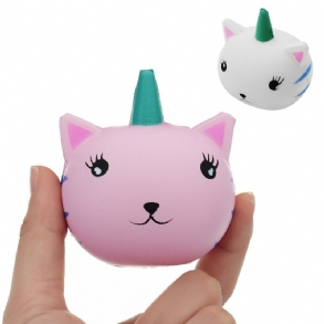 Unicorn Cat Squishy Slow Rising Collection Ajándék Dekorációs Puha Játék