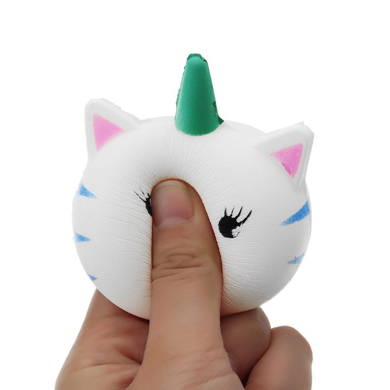 Unicorn Cat Squishy Slow Rising Collection Ajándék Dekorációs Puha Játék