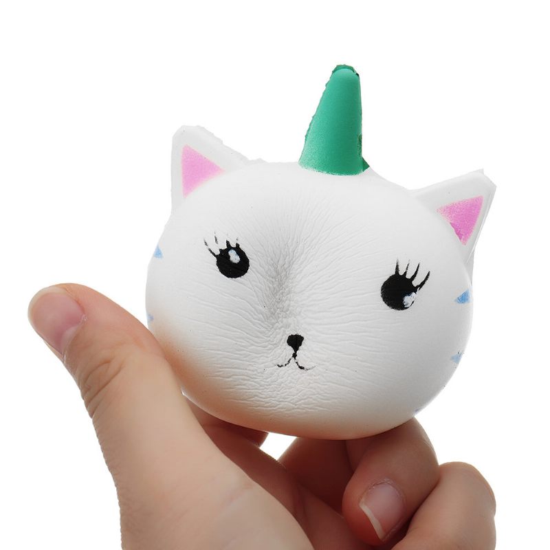 Unicorn Cat Squishy Slow Rising Collection Ajándék Dekorációs Puha Játék