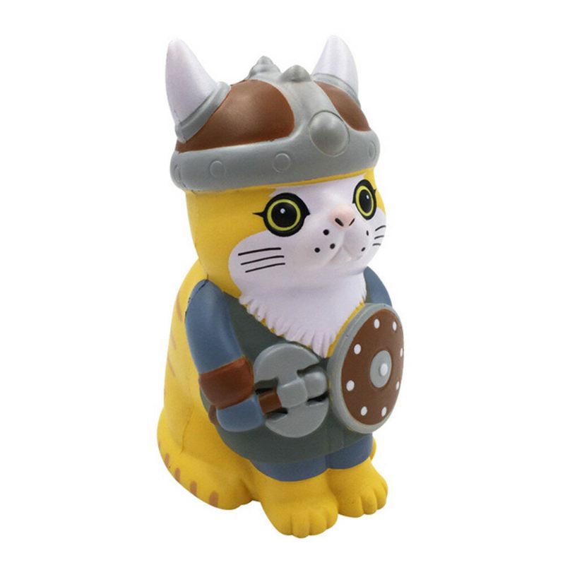 Viking Pirate Cat Squishy Csomagolással