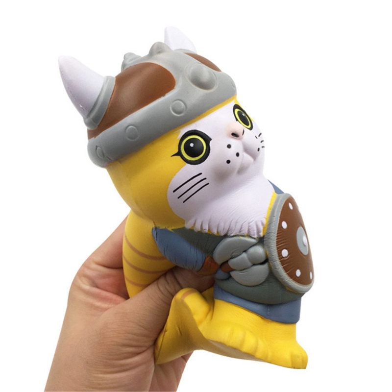 Viking Pirate Cat Squishy Csomagolással