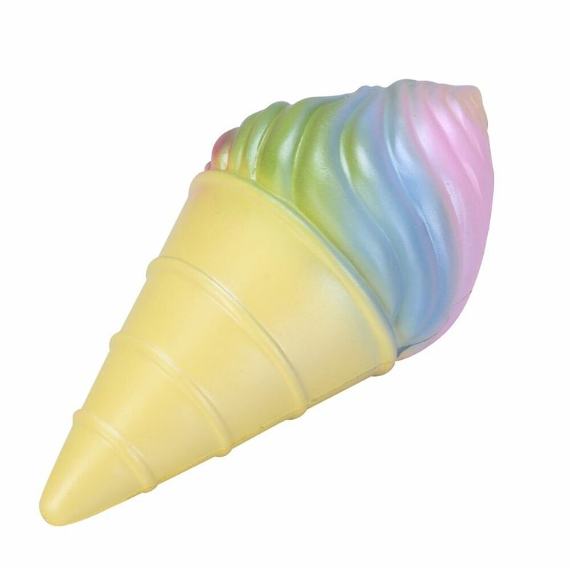 Vlampo Squishy Rainbow Fagylalt Kúp Lassan Emelkedő Eredeti Csomagolás Kollekció Ajándék Dekor Játék