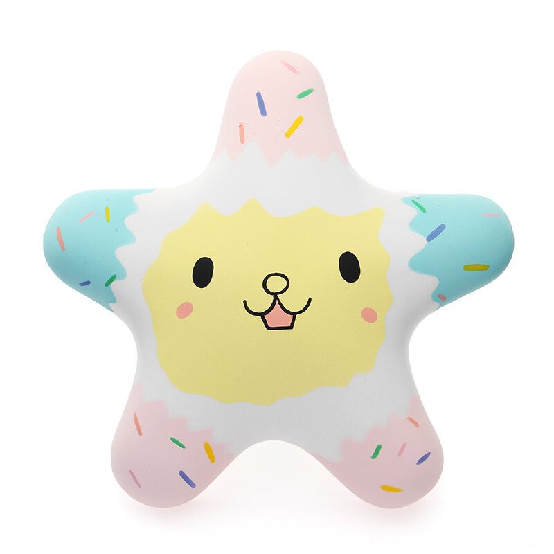 Vlampo Squishy Starfish 14 cm Édes Lassan Emelkedő Eredeti Csomagolású Kollekció Ajándék Dekor Játék