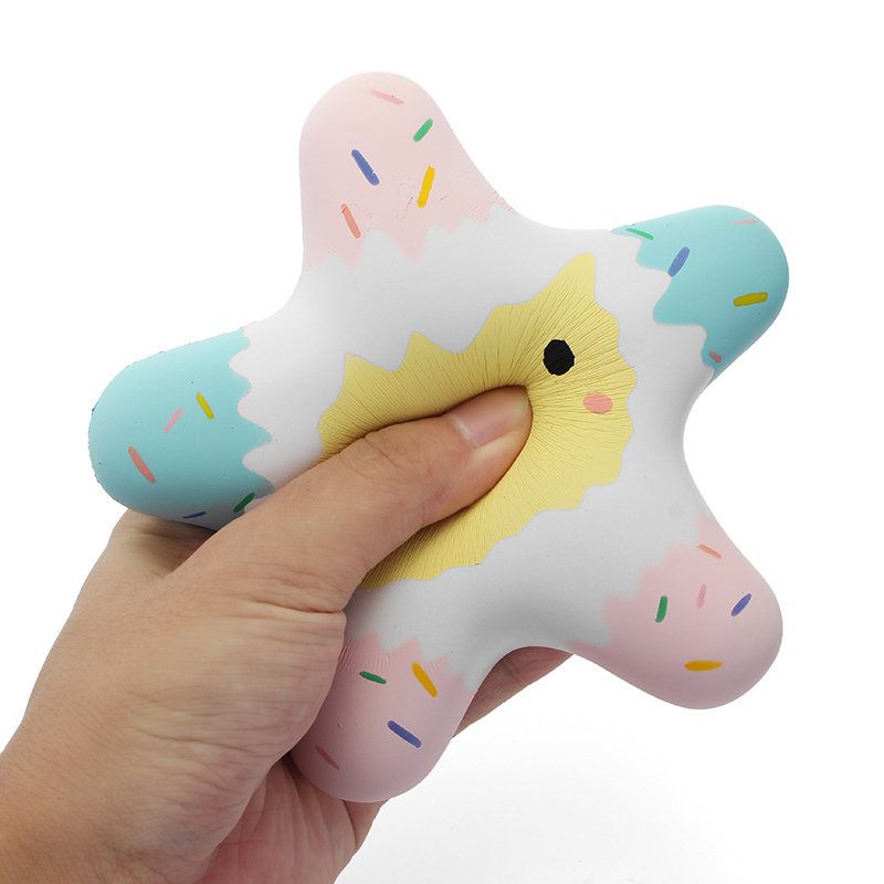 Vlampo Squishy Starfish 14 cm Édes Lassan Emelkedő Eredeti Csomagolású Kollekció Ajándék Dekor Játék