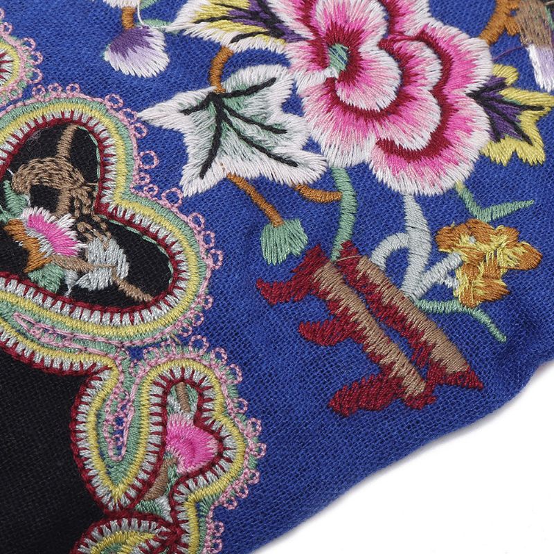 Női Vintage Etnikai Stílusú Hímzés Virág Kesztyű Tánc Meleg Csukló Karkötő Kiegészítők