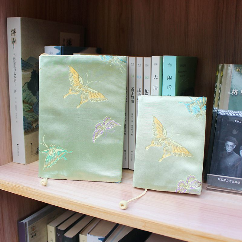 Vintage Butterfly Kézzel Készített Vászon Könyvborító Notebook Textil Kézi Számla A5a6 Állítható Könyvkabát