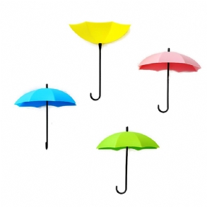 Esernyő Fali Kampók Aranyos Kis Ragacsos Akasztók Kalap Pénztárca Kulcs Tárolására (3 Csomag)