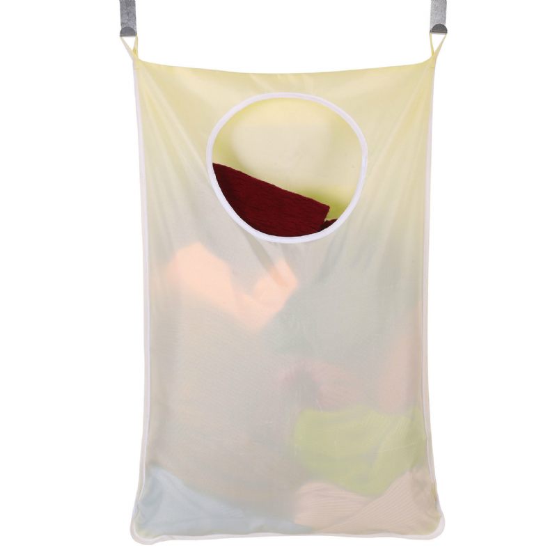 Honana 6 Colors Oxford Laundry Hamper Bag Ruhatároló Táska Rozsdamentes Acél Kampóval