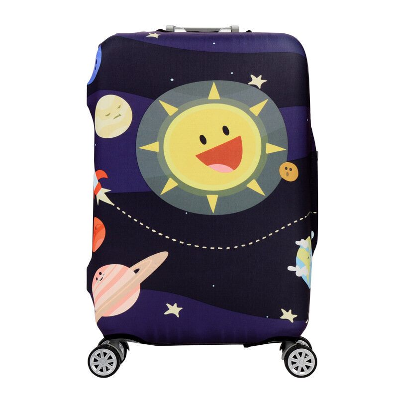 Honana Cartoon Aranyos Állat Elasztikus Csomagvédő Takaró Kocsitok Meleg Utazási Bőröndvédő