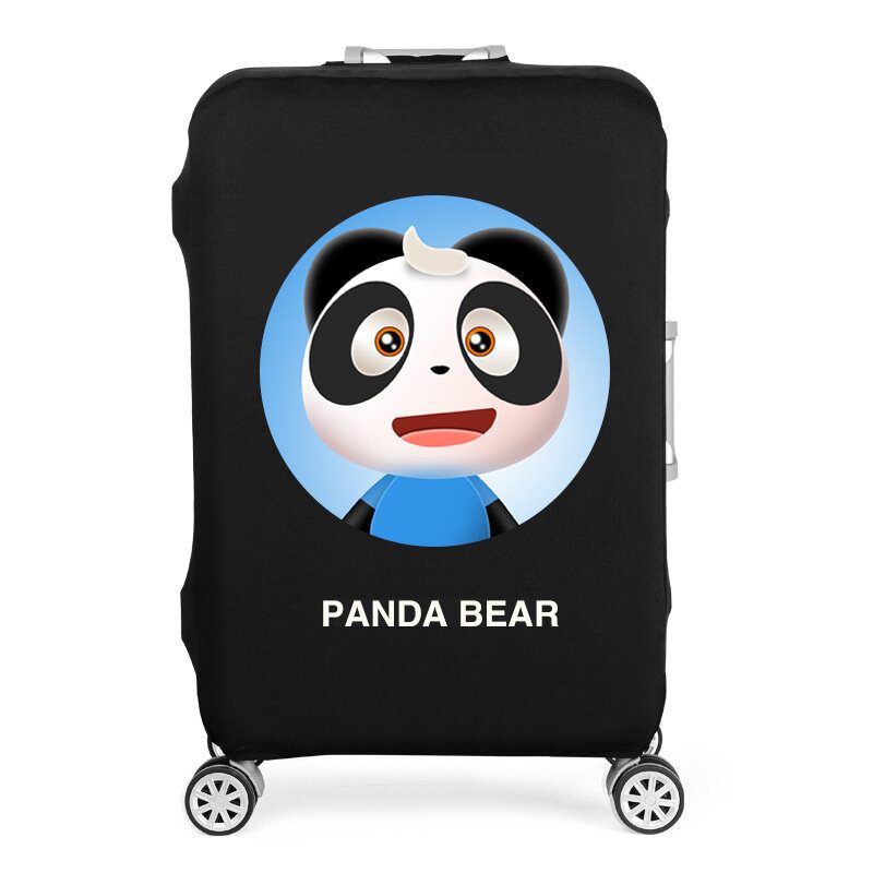 Honana Cartoon Aranyos Állat Elasztikus Csomagvédő Takaró Kocsitok Meleg Utazási Bőröndvédő
