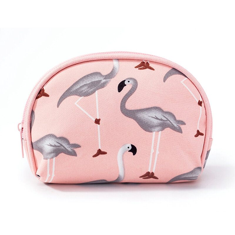 Színes Flamingo Kozmetikai Táska Készlet Három Részes Vízálló Átlátszó Pvc Mosótáska