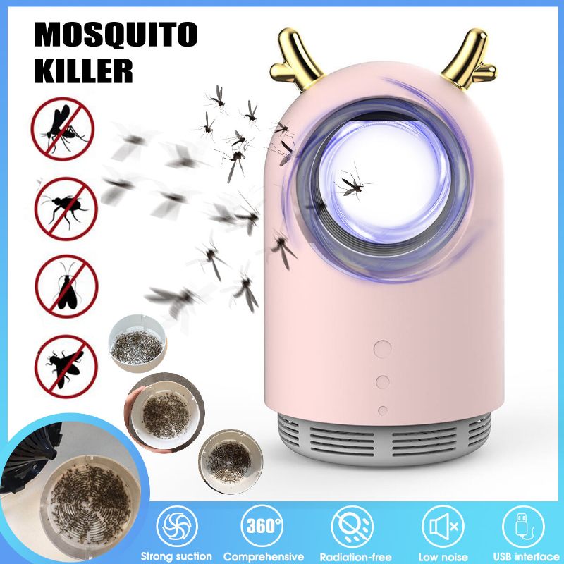 Uv Anti-fly Szúnyogirtó Lámpa Usb Elektromos Szúnyogzár