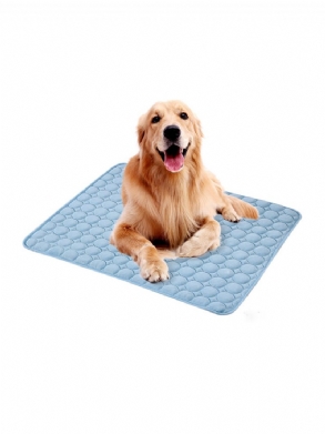 3 Szín Ice Silk Pet Summer Cooling Mat Pad Kutya Macska Nyári Ice Cool Mat Pad