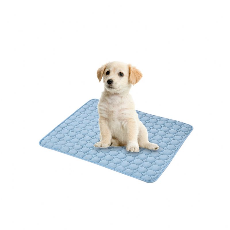 3 Szín Ice Silk Pet Summer Cooling Mat Pad Kutya Macska Nyári Ice Cool Mat Pad