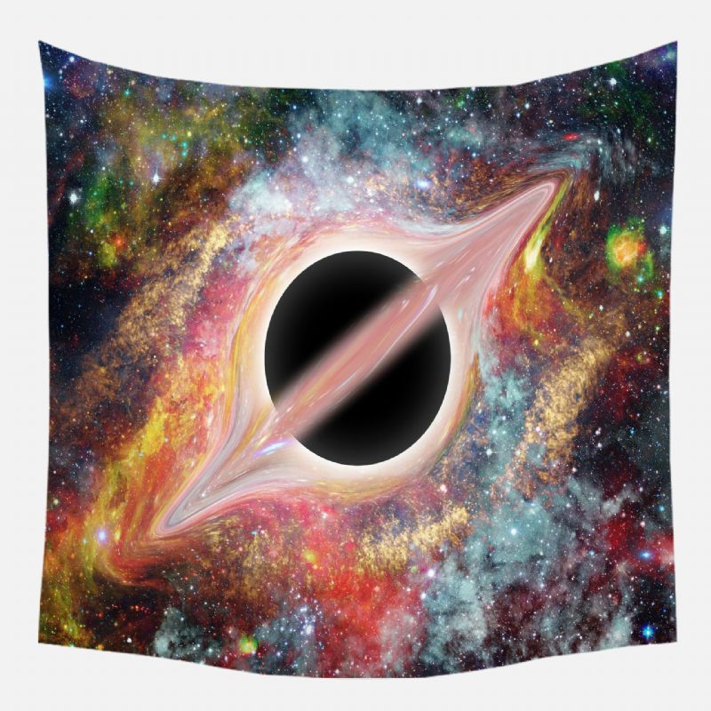 3d Universe Black Hole Galaxy Nyomtatás Gobelin Fali Függő Otthoni Nappali Art Decor