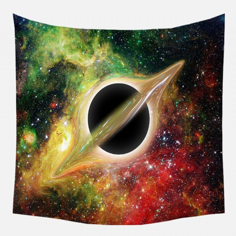 3d Universe Black Hole Galaxy Nyomtatás Gobelin Fali Függő Otthoni Nappali Art Decor