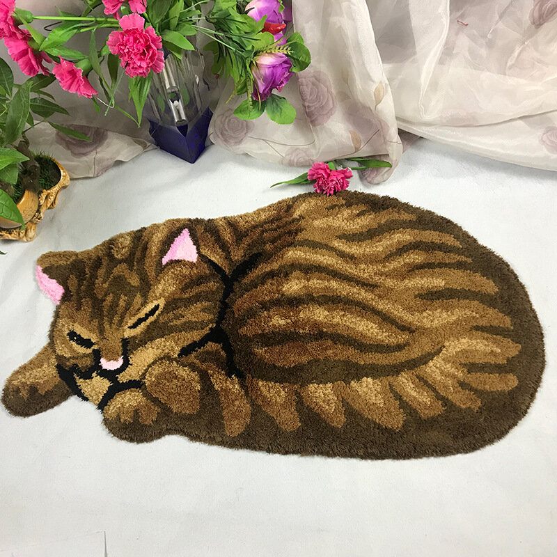 Az Ajtóba Szőnyeg Aranyos Macska Konyhai Padlószőnyeg Hálószoba Ajándék Kreatív