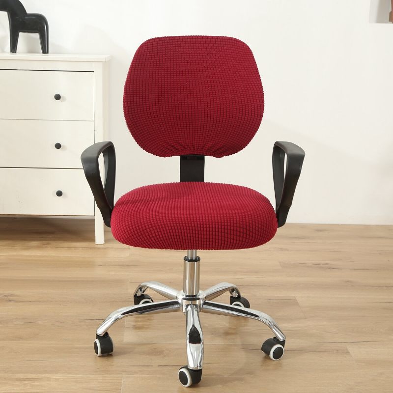 Osztott Számítógépes Irodai Székhuzat Stretch Desk Task Rotat Üléshuzatok Slipcover