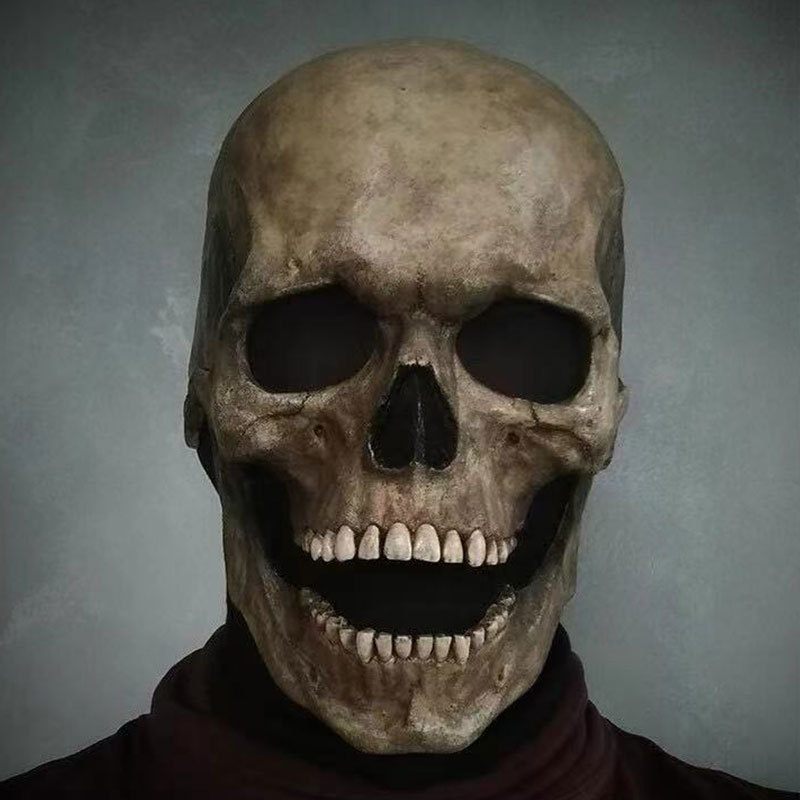 2023 Halloween Full Head Skull Mask Personality Holiday Horror Dekorációs Maszk