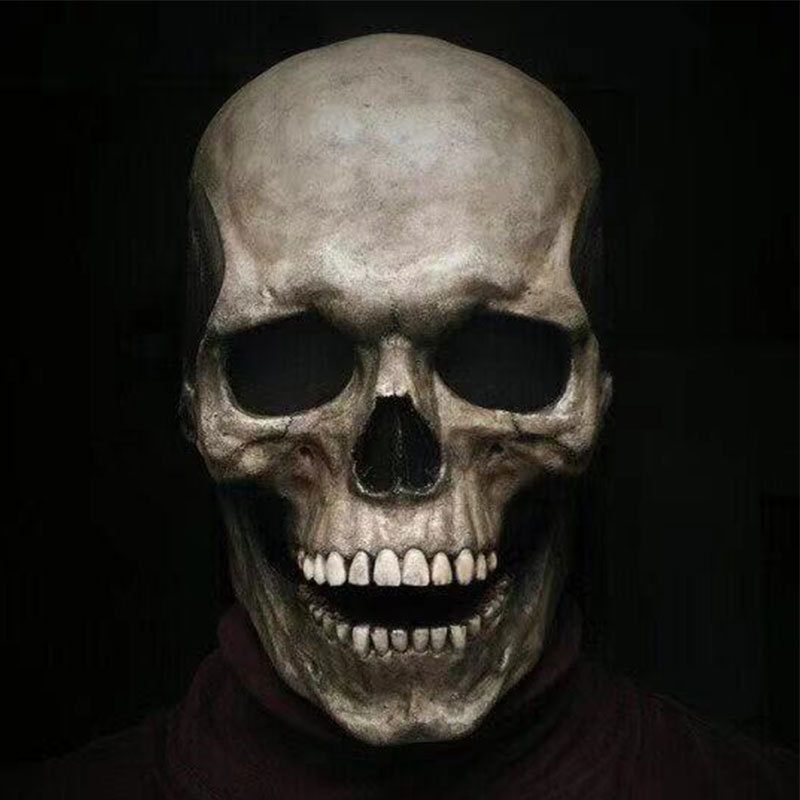 2023 Halloween Full Head Skull Mask Personality Holiday Horror Dekorációs Maszk