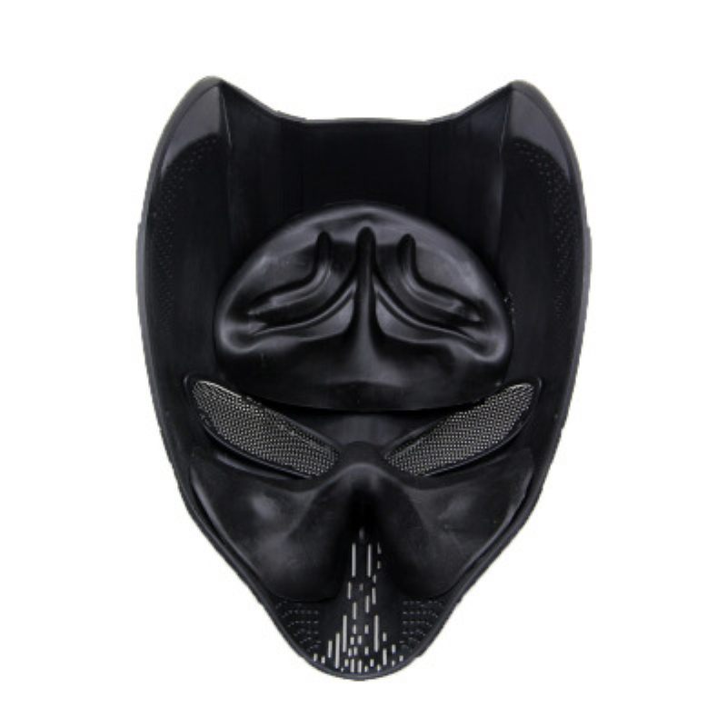 Black Panther Skull Mask Cs Field Protective Halloween Cosplay Ball