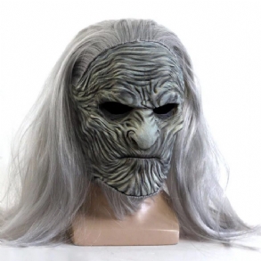 Game Of Thrones 8 The White Walkers Cosplay Maszk Scary Night King Zombi Latex Maszkok Halloween Party Jelmez Kellékek