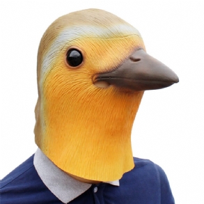 Halloween Carnival Cosplay Animal Mask Robin Bird Fejfedő