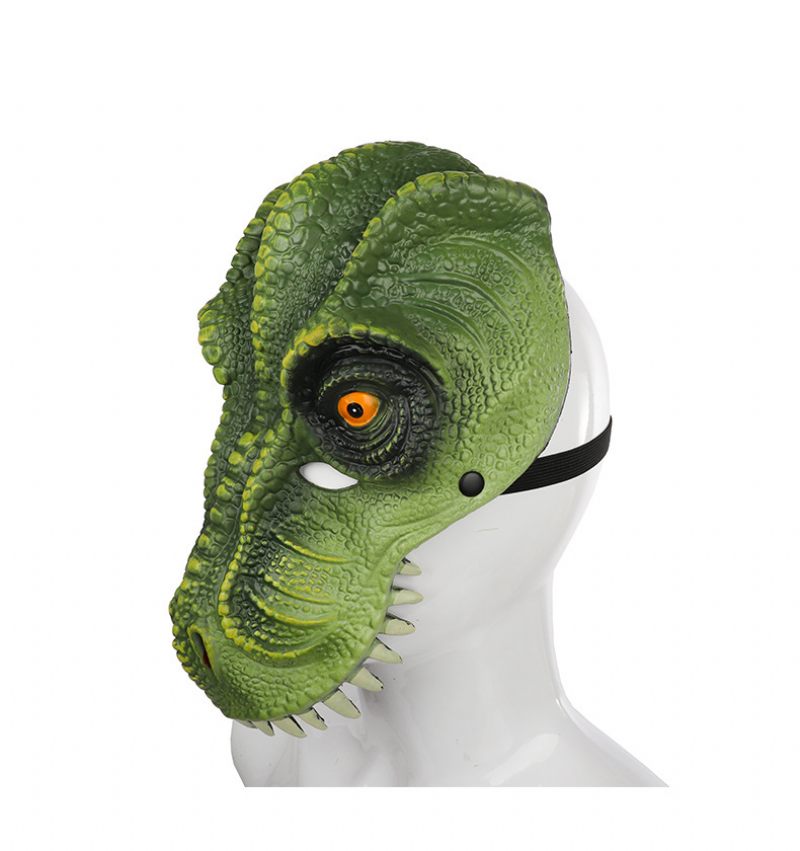 Halloween Dinoszaurusz Tyrannosaurus Maszk Karneváli Parti Tánc Cosplay Kellékek Dekoráció