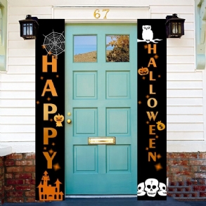 Halloween Függő Ajtódíszek És Fali Táblák Üdvözlőtáblák Függöny Banner Lakberendezés