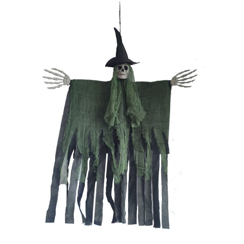 Halloween Hanging Ghost Horror Boszorkány Szellem Fesztivál Díszek Kísértetjárta Ház Dekoráció