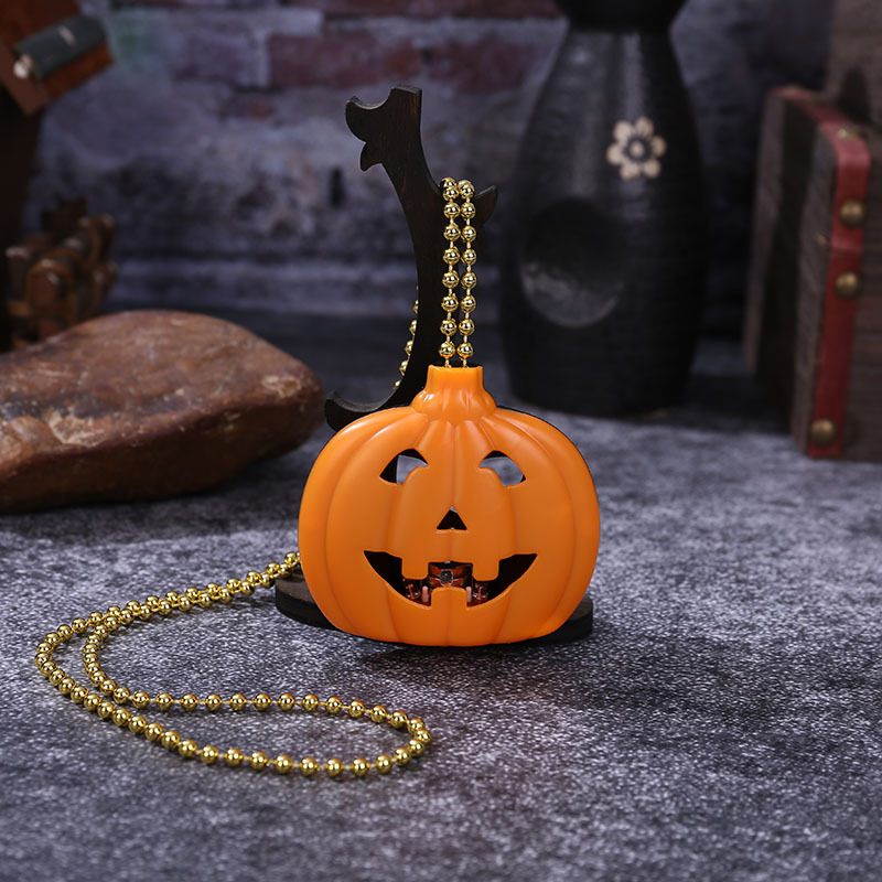 Halloween Izzó Töklámpás Szellemfesztivál Tök Koponya Nyaklánc Dekoráció Kreatív Tök Medál