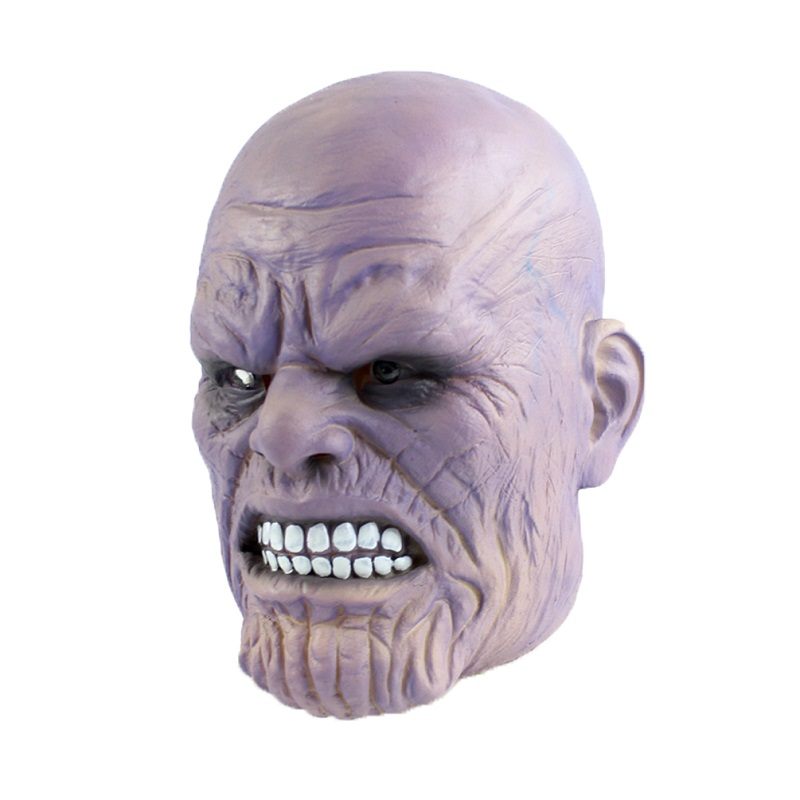 Infinity War Szuperhős Maszk Latex Full Head Halloween Cosplay Kellékek