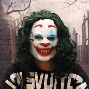 Joker Maszk Todd Phillips Film Joaquin Phoenix Cosplay Halloween Jelmez Ijesztő Bohóc