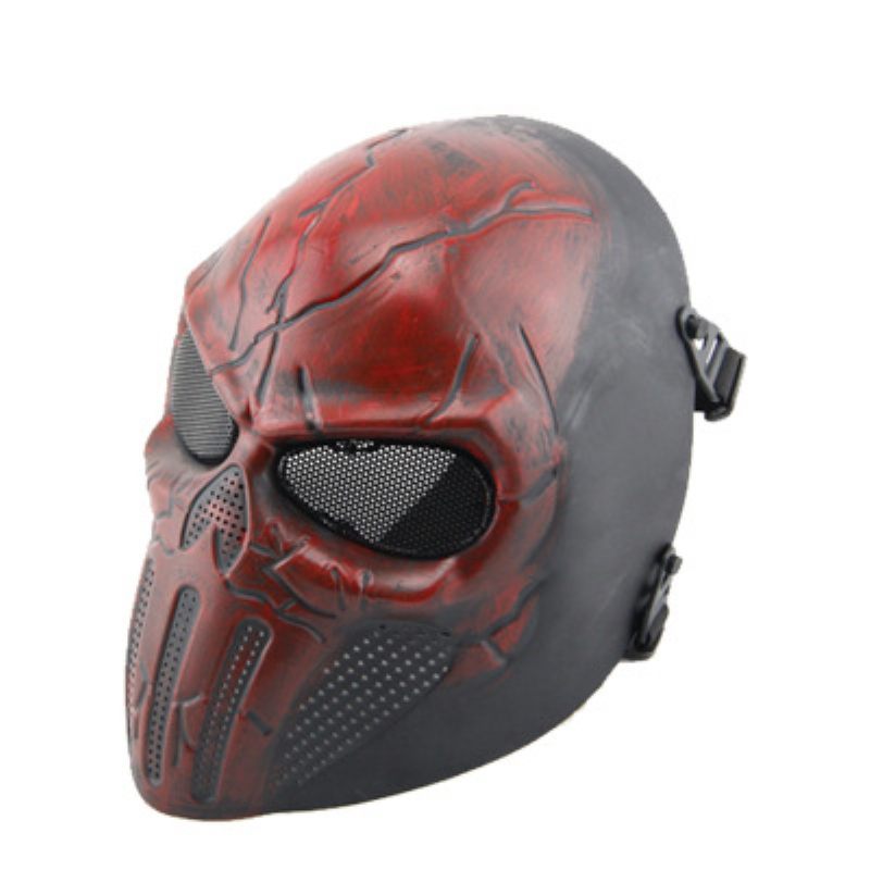 Punisher Scary Skull Mask Ears Protective Real Man Field Protection