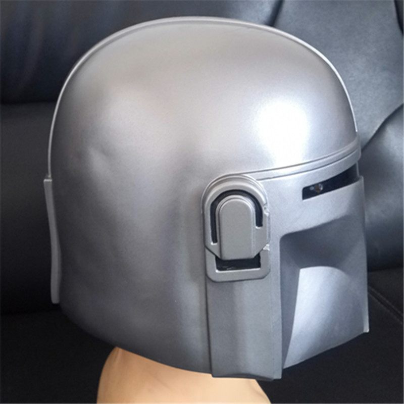 Star Wars Mandalorian Sisak Pvc Maszk Halloween Cosplay Sminkjelmez Kellékek