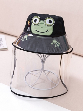 Little Frog Gyerek Porálló Fisherman Hat Napkalap Kivehető Arcképernyő