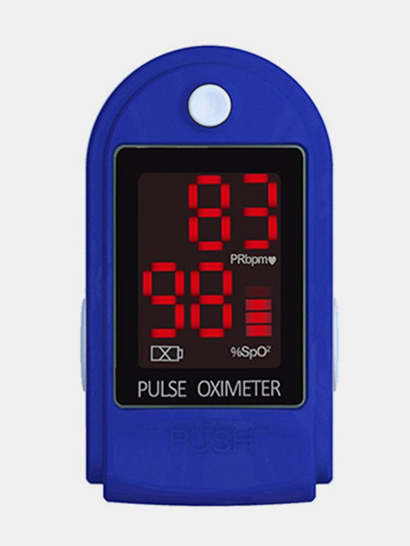 Ujjhegyen Lévő Spo2 Pulzusmérő Pulzusoximéter Véroxigén-mérő Ujjcsipesz Véroxigénmérő