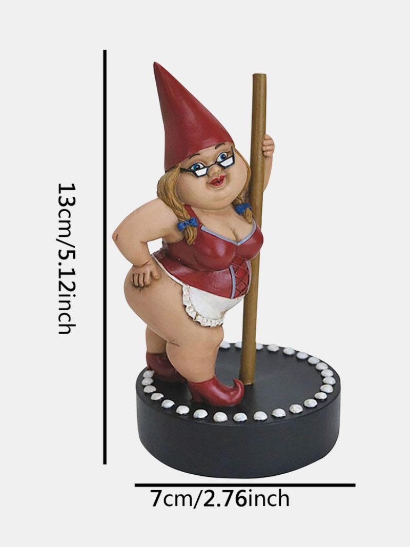 1 Pc Gnome Törpe Karácsonyi Hálaadás Születésnapi Dísz Híres Énekes Filmsztár Táncoló Monroe Gyanta Kert Lakberendezési Fesztivál Ajándék