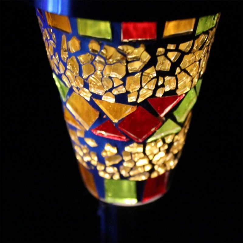 Mosaic Solar Light Kerti Világító Háztartási Vízálló Tereprendezés Gyepfény