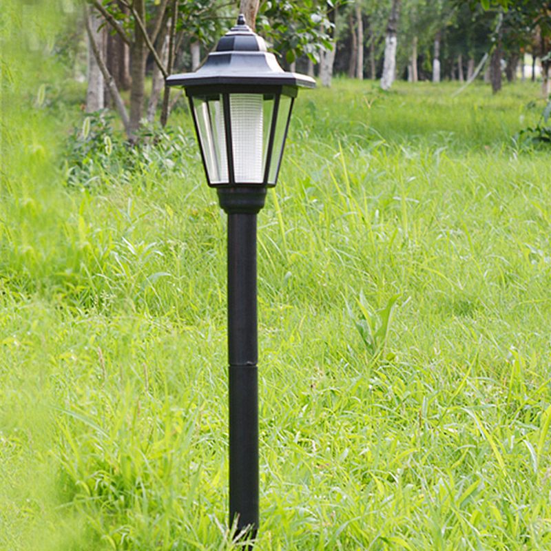 Solar Power Led Path Way Fal Táj Kerti Kerítés Napelemes Light Post Kültéri Fény