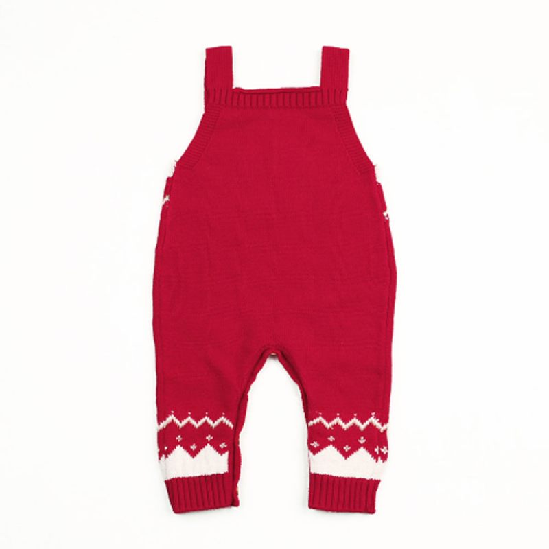 Gyerek Zsiráf Jumpsuit Pulóver Karácsonyra Újév Őszi És Téli Baby Creeper Rajzfilm Sling Fiúknak És Lányoknak